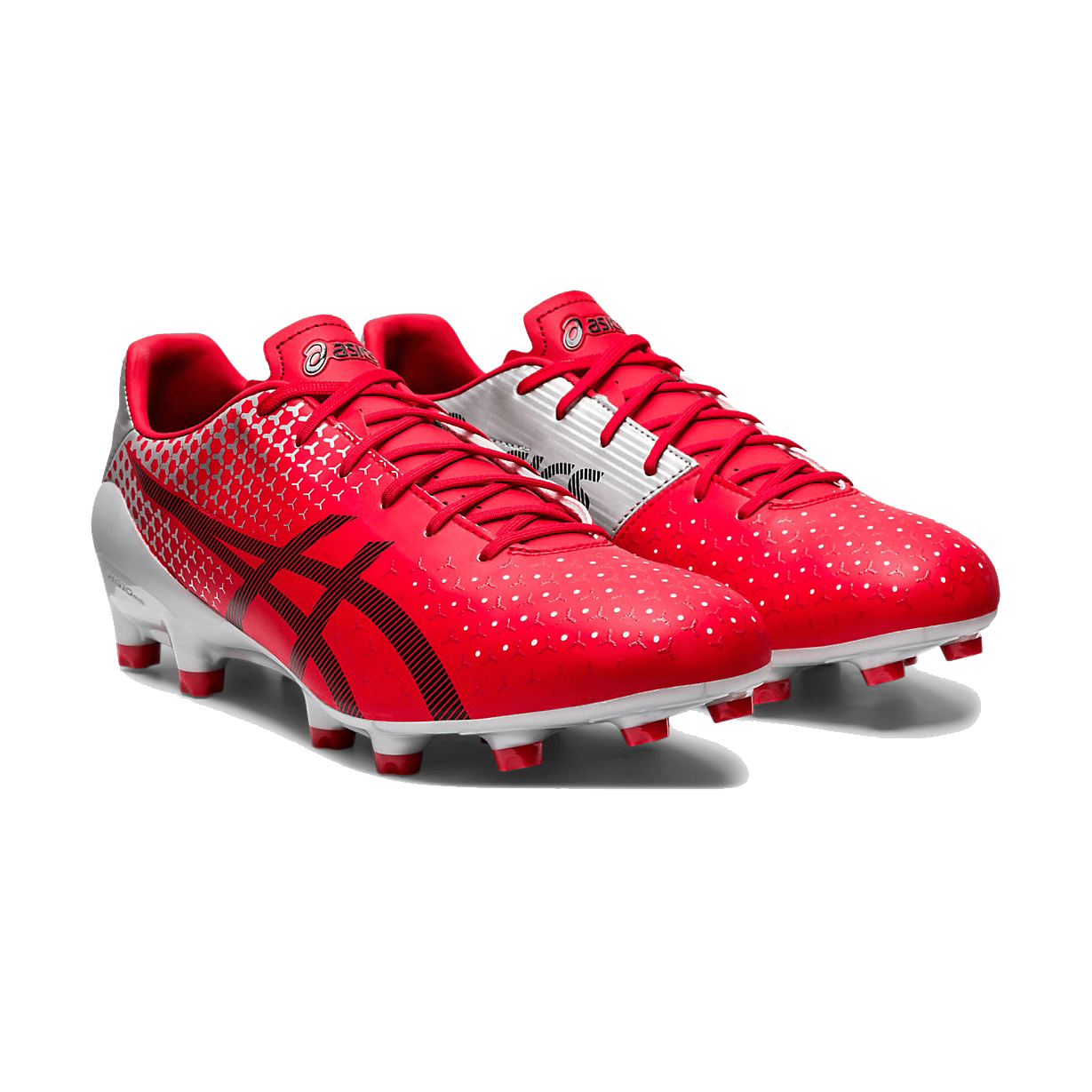 ASICS Menace 3 Boots - Red / Silver