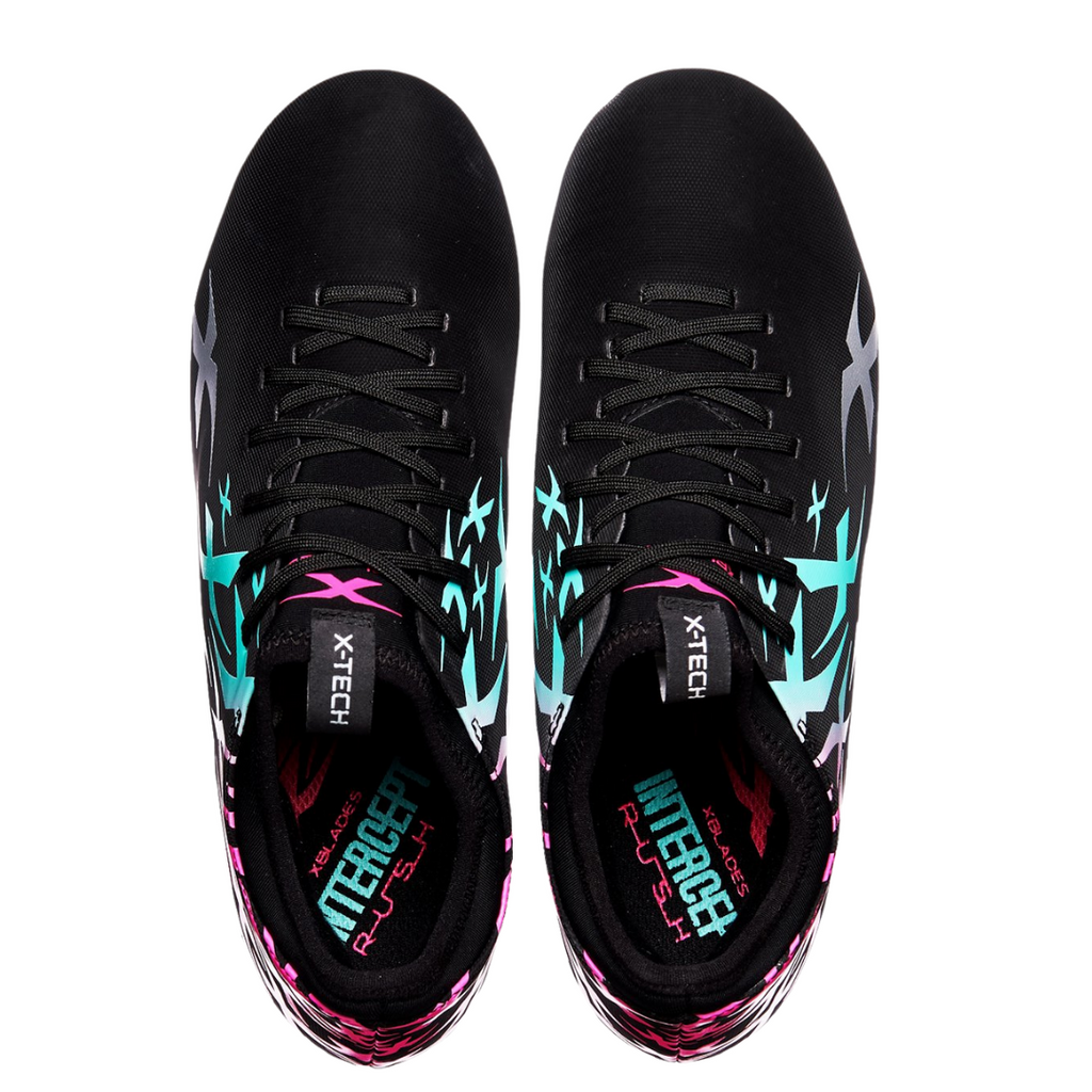 X Blades Men's Intercept Rush - Black / Blue / Pink