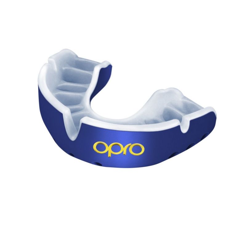 Opro Gold Mouthguard - Pearl Blue/Pearl