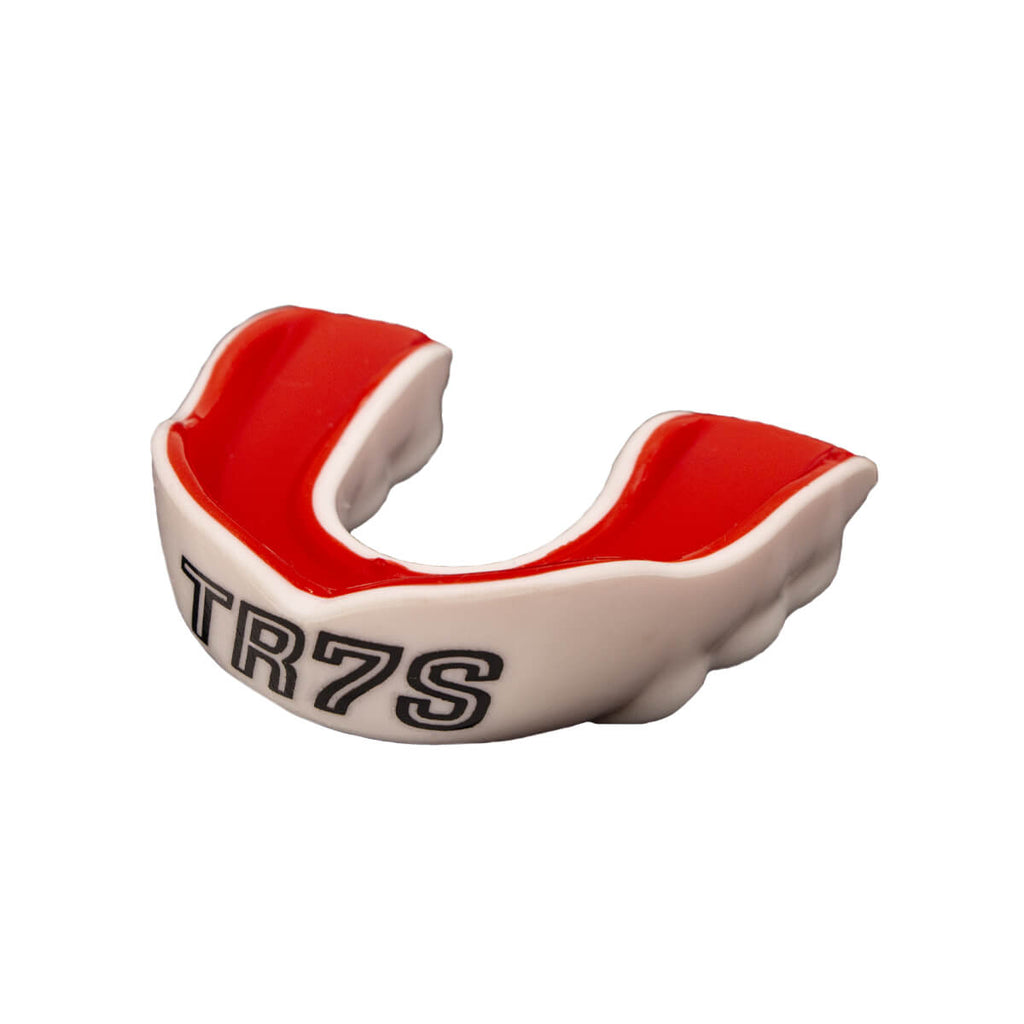 TR7S Superior Protection Mouthguard - White/Red