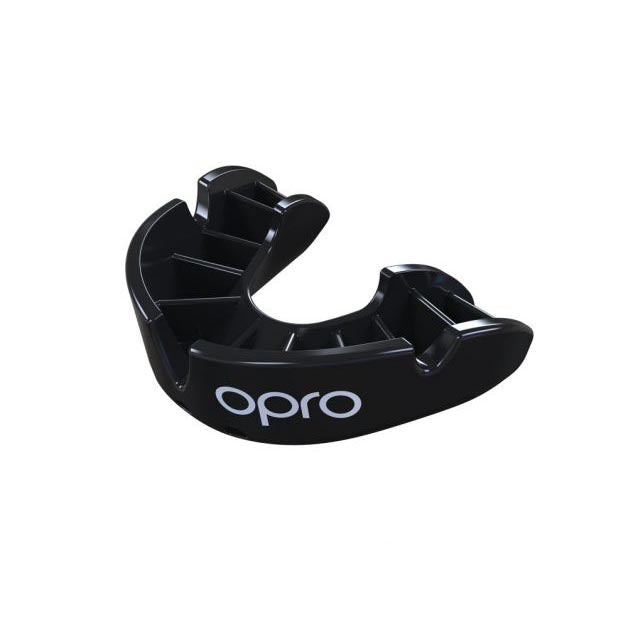 Opro Bronze Mouthguard - Black