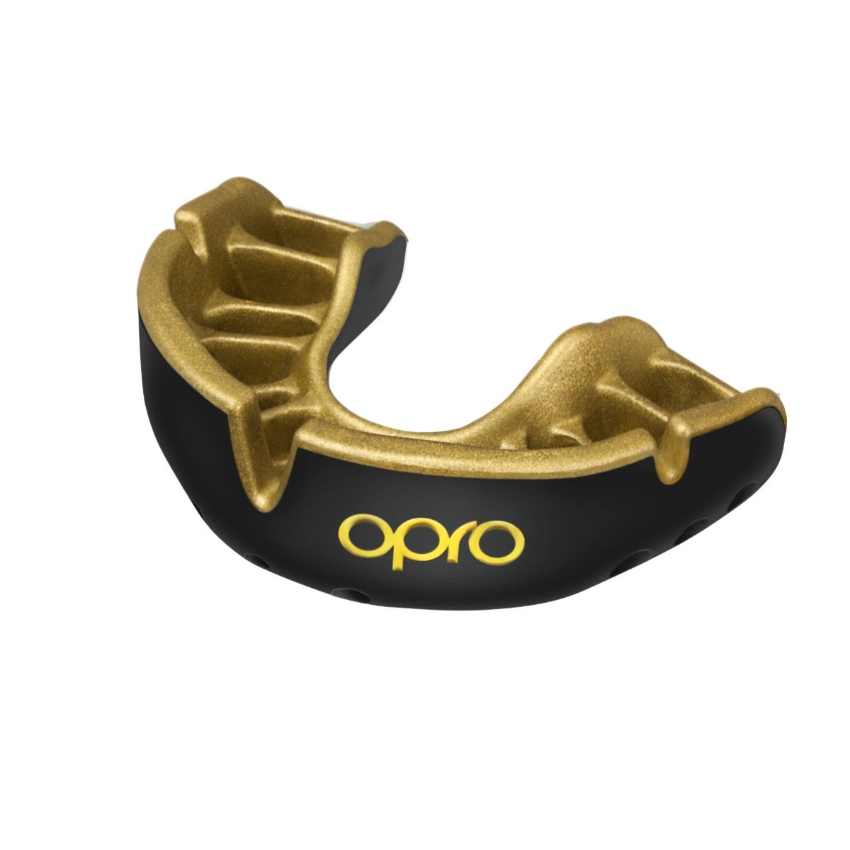 🇭🇰 Stock | Opro Gold Mouthguard - Black/Gold