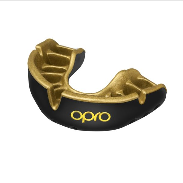 Opro Gold Mouthguard - Black/Gold